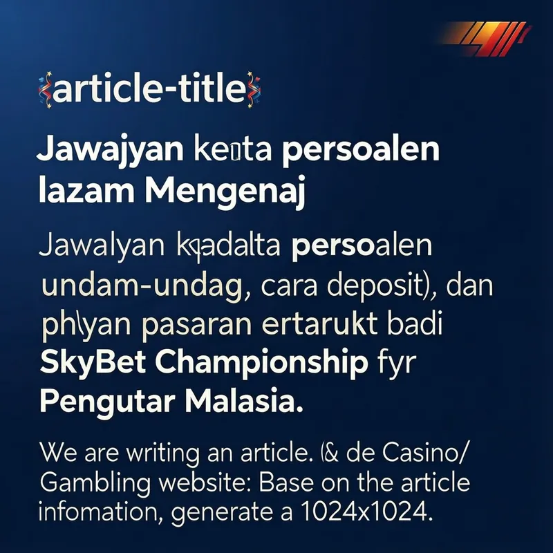 FAQ Pertaruhan Malaysia
